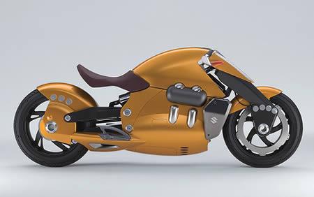 Suzuki Biplane motocikls  Šo... Autors: ogthegreat 11 fascinējoši motocikli