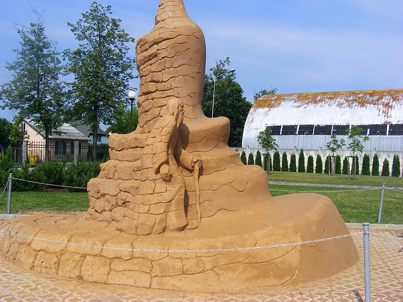  Autors: zachislz Jelgavā smilšu skulptūru festivāls