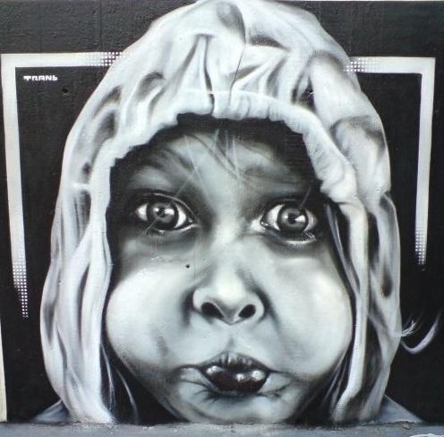  Autors: agonywhispers Graffiti street art by TRANS