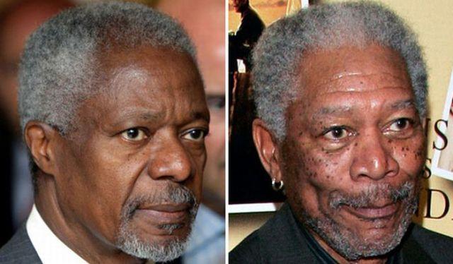 Kofi Annan and Morgan Freeman Autors: Heiliii Līdzīgi?