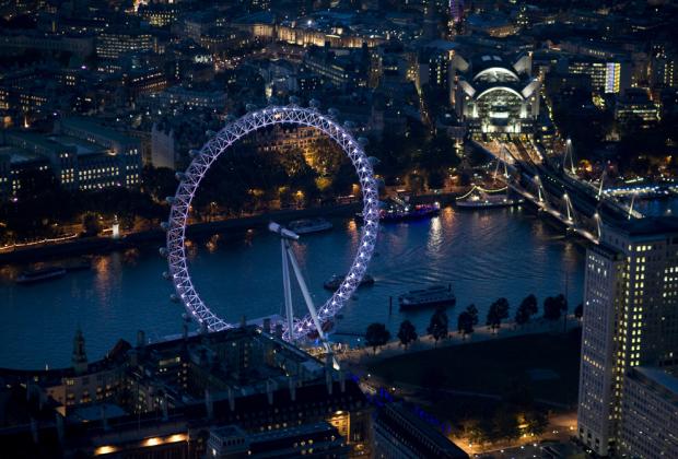 11The London Eye on the River... Autors: Latviete Virs Londonas naktī.