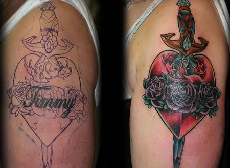 Viņas mīlestība pret Džimmiju... Autors: tifaanija Before/After Tattoos
