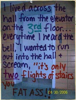 I lived across the hall from... Autors: GV666 PostSecret (1.daļa)