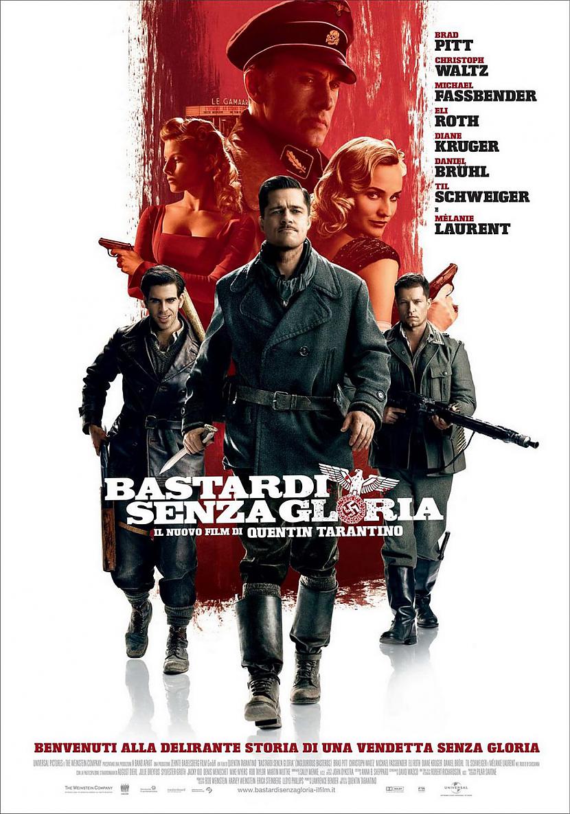 Inglourious Basterds winner Autors: MEGRUBI SAG: nominācijas un ieguvēji