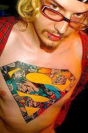 Daži tattoo ar supermenu Autors: Booom Superman