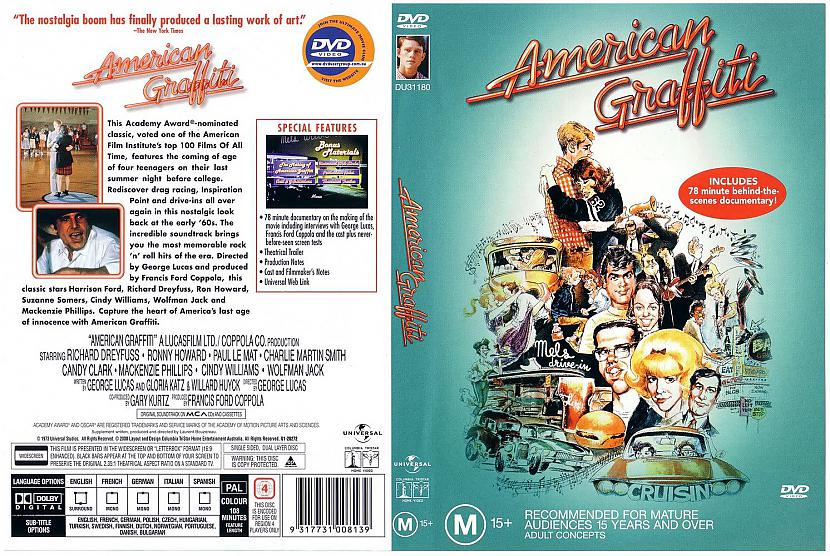 American Graffiti  Amerikāņu... Autors: quickaim 15 veiksmīgas mazbudžeta filmas