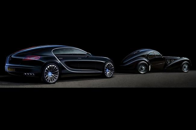 Superkāra ķermenis balstās uz... Autors: Fry Bugatti 16C Galibier - skaistums ar 800 zirgaspēkiem