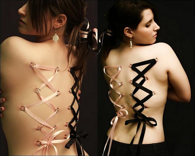  Autors: dzelksnis Corset Piercing: Elegant or Bizare Body Modification?