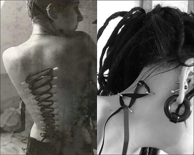  Autors: dzelksnis Corset Piercing: Elegant or Bizare Body Modification?