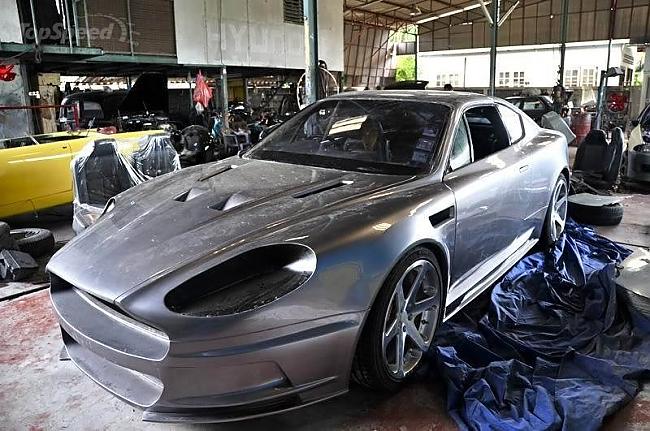  Autors: WUKONS Opel Calibra Transformed into an Aston Martin DB9