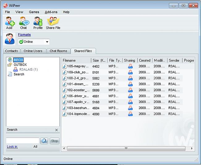 Inbox sadaljā tu redzi visu... Autors: Fosilija WiPeer tests!!