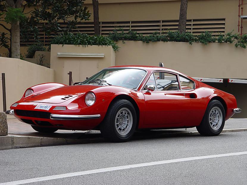 Ferrari Dino konstruēta priekš... Autors: SJayDee TOP 10 pasaulē skaistākie auto, kuri jebkad uzbūvēti!