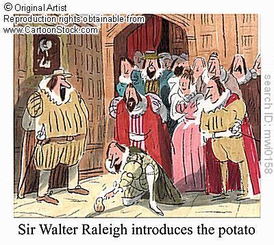 Anglijā kartupeļus un tabaku... Autors: Ievupiteks 11 izplatīti vēstures mīti