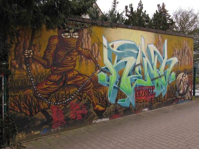  Autors: Fosilija KlarkKent graffiti art