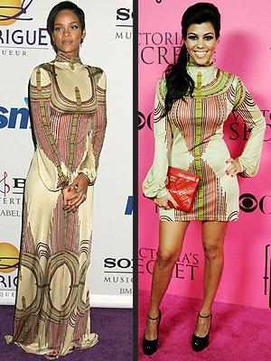 Rihanna vs Kourtney Kardashian Autors: GraceGirl Kā divas ūdenslāses...