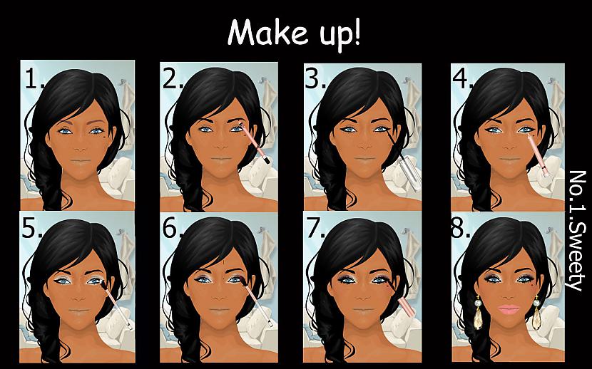 Parādīts viens veidskā... Autors: haygirl Make up