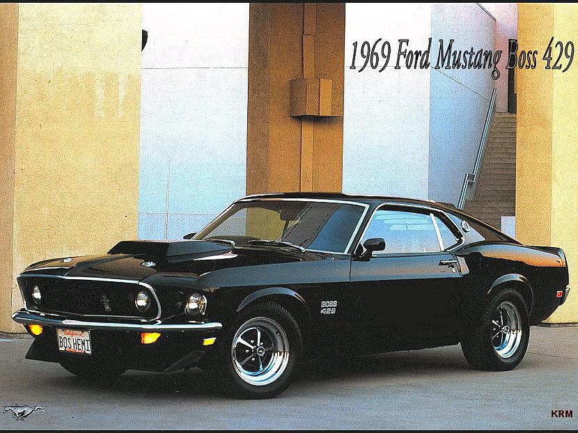 Ford Mustang Boss 429 Autors: carbiids American Muscle cars Part I