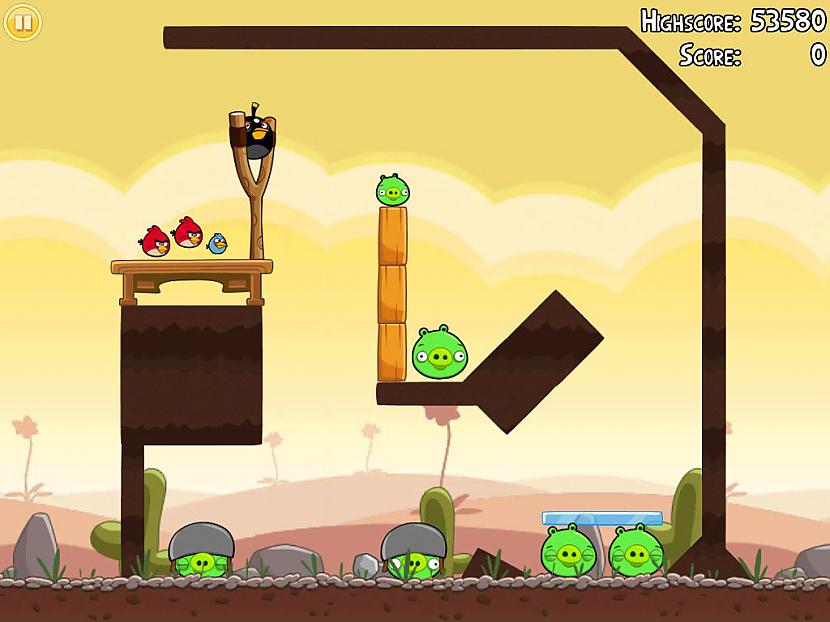 1Vieta Angry Birds Autors: pieriitis Top 10 iPad spēles