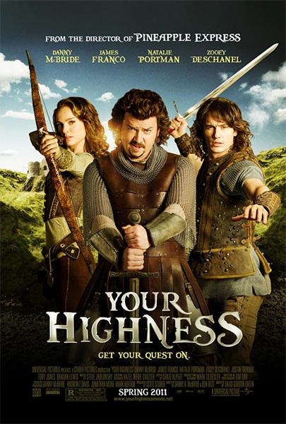 YOUR HIGHNESS Galvenajās lomās... Autors: apelsiins21 Filmas kuras varam gaidīt uz ekrāniem šogad