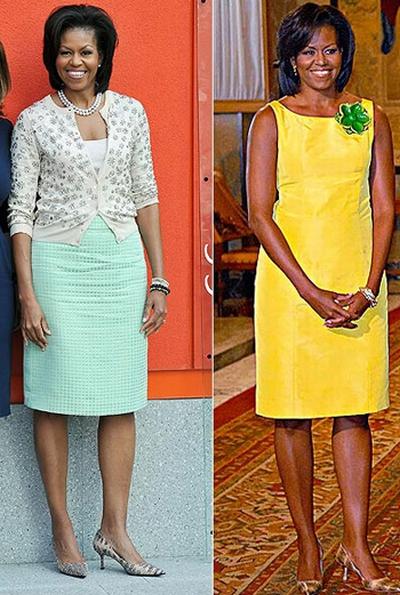Mišela Obama  Labākais luksus Autors: bee62 10 vislabāk apģērbtās slavenības