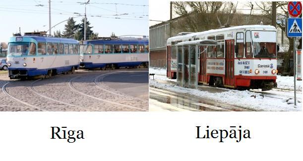 Tramvaji Autors: ShakeYourBody Rīga vs Liepāja