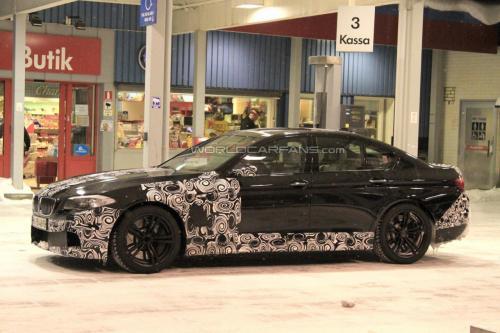  Autors: Skrimslis 2012 gada BMW M5 Spy photos