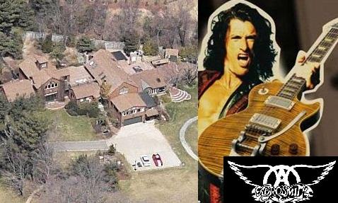 Joe Perry grupas Aerosmith... Autors: Nagla11 Rokzvaigžņu mitekļi.