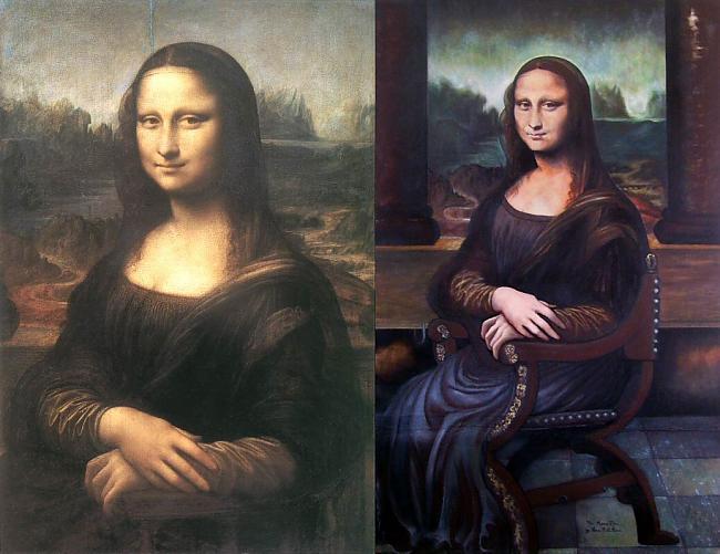  Autors: klarp Mona lisa!  Kur viņa ir ????