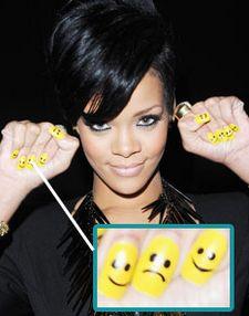 Smile nails Arī Rihannas... Autors: dzheinaa hottties nadziņi.