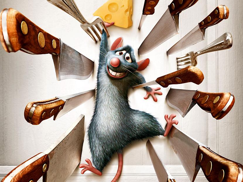 5vieta Ratatouille Gardēdis... Autors: eshan Pelnošākās "Pixar" animāciju filmas