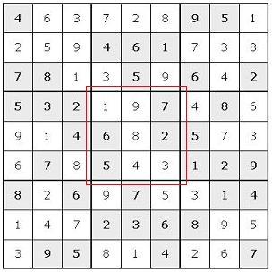 Lūk šādi izskatās aizpildīts... Autors: Nightmare123 Sudoku