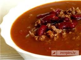 Šo zupu sauc sarkanā čilli... Autors: Etnies 99 Ēdienu receptes.