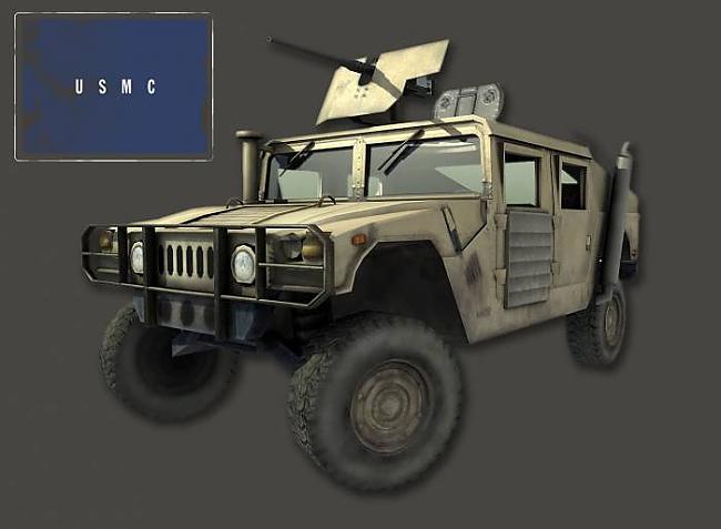 hmmwv USMC 039039džips039039... Autors: Sivēēēns Battlefield 2 tehnika #2