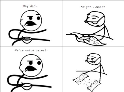  Autors: Feed me Cereal guy komiksi!