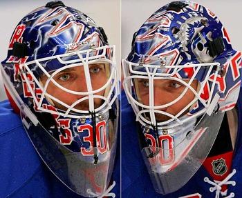 34 Henrik Lundqvist Autors: Pacantruška 50 skaistākas vārtsargu ķiveres NHL vēsturē