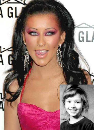 Christina Aguilera Autors: xx Slavenību Bērnības Bildes