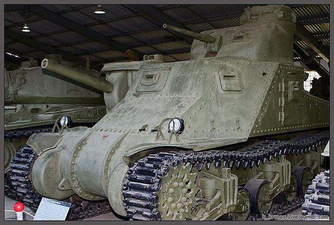 Amerikāņu kaujas tanks M3 1941 Autors: mazgavars Pieļauju, ka daļiņa nav redzēta