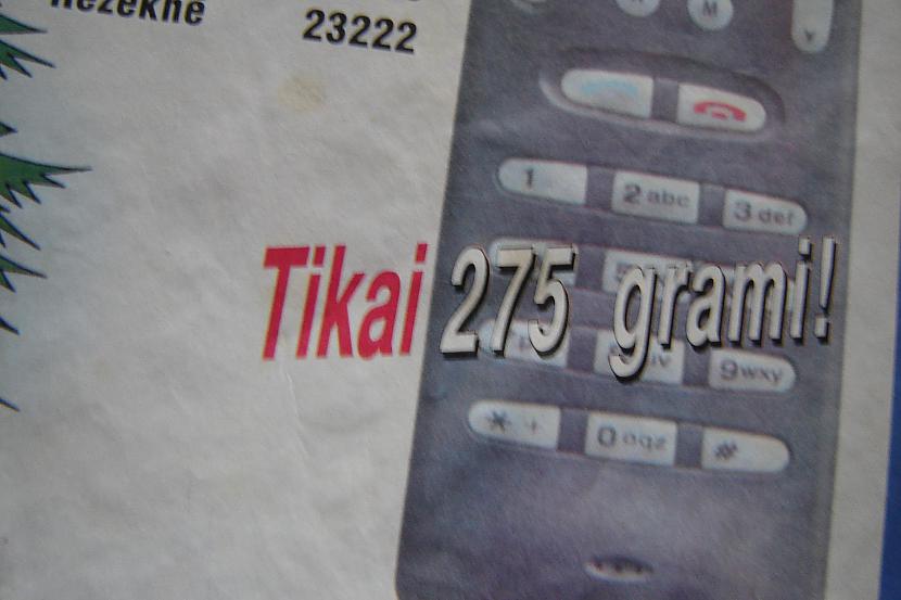 Tikai 275 grami man šķiet ka... Autors: pofig Atradu Mājās skapī 1995 gada žurnālu.