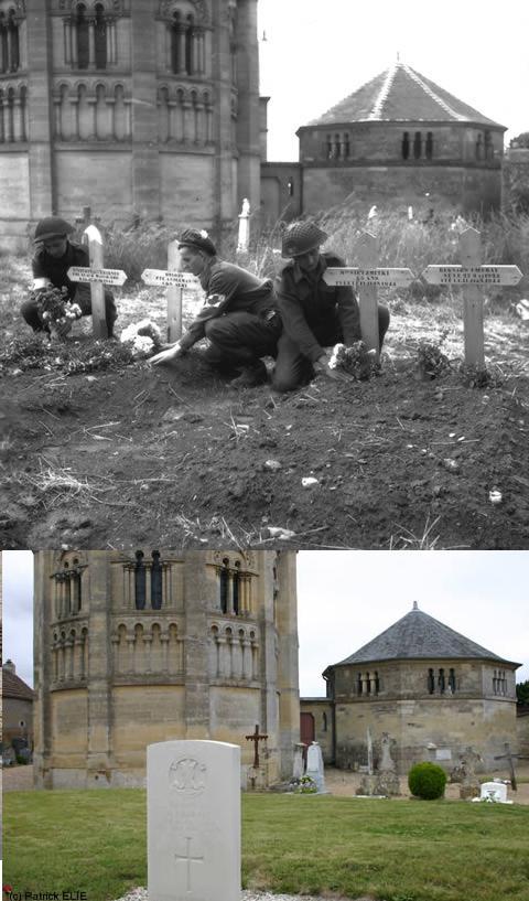 1944gada 27 jūnijs  No kreisās... Autors: zirnekļcūks Normandy 1944: tad un tagad