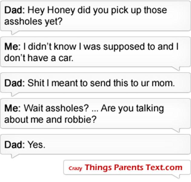  Autors: BērziņšVainīgs Dīvainie vecāki un viņu SMS.