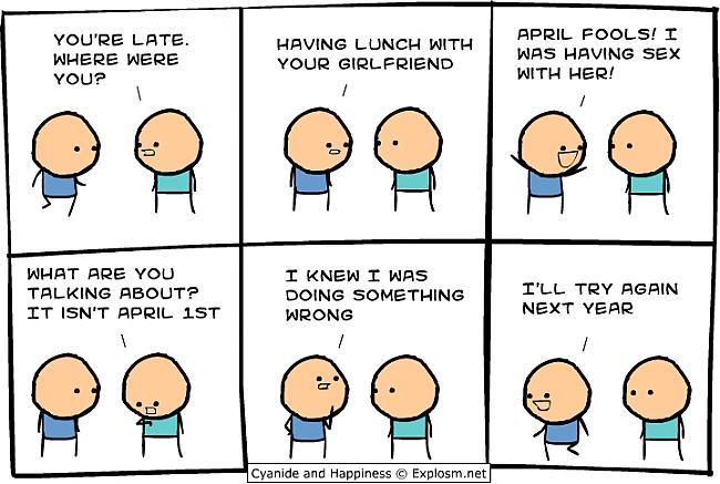  Autors: AwesomeOne Cyanide & Happiness