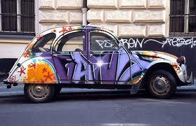 Citroen 2CV Autors: billii Car Graffiti