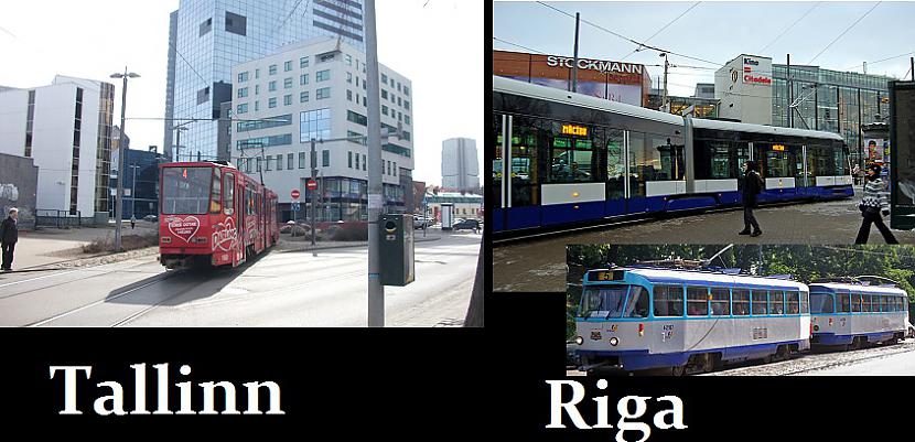 Pilsētas tramvajs Autors: ghost07 Rīga vs Tallina