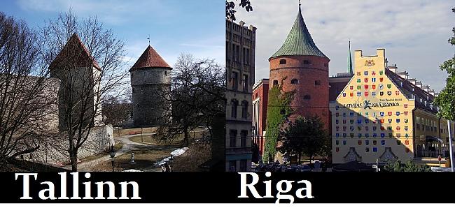 Viduslaiku mūra torņi Autors: ghost07 Rīga vs Tallina