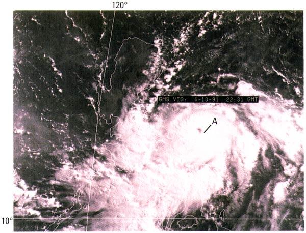 It kā ar vulkāna izvirdumu vēl... Autors: Fosilija Pinatubo vulkāna izvirdums 1991.gadā