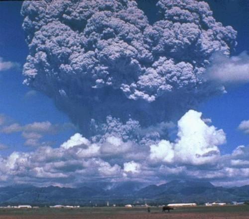 Pēc desmit nedēļām Pinatubo... Autors: Fosilija Pinatubo vulkāna izvirdums 1991.gadā