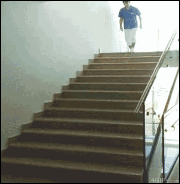 Get down the stairs like a... Autors: djellyprikols Live like boss 2