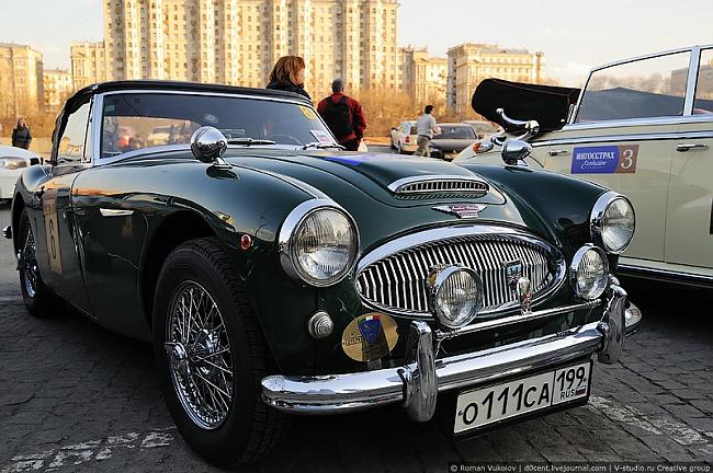 Austin Healey 3000 MK2 Autors: Ekskluzīvais Retro Rallijs Maskavas ielas ...