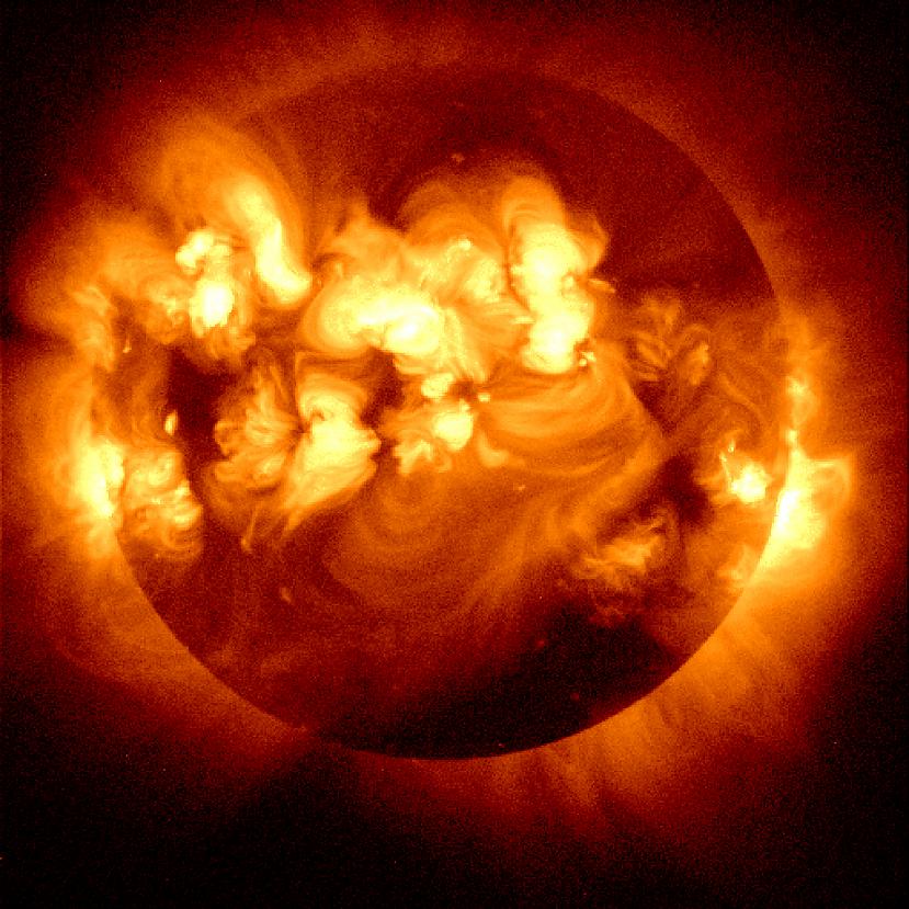 Otrais iemesls  Saules Vētras... Autors: Fosilija Kāpēc pasaules gals varētu būt 2012. gadā?