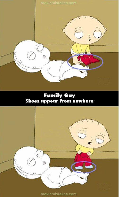  Autors: BalinaX Family Guy kļūdas